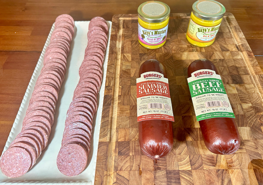 Burgers Beef and Beef & Pork Summer Sausages - BBSSO