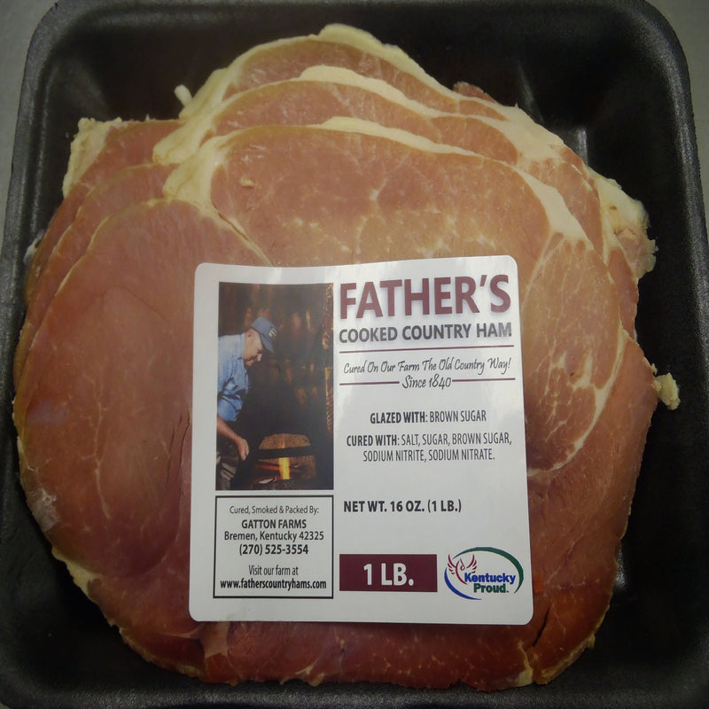 Father's 1 pound Sliced Thin Cooked Country Ham
